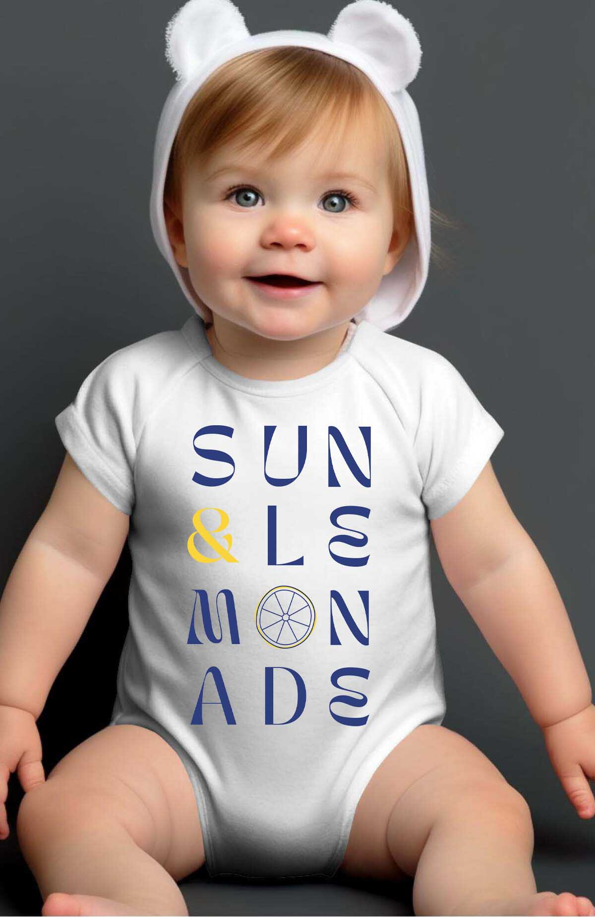 Grossista I.A.L.D FRANCE - Sun And Lemonade - Body per bambina