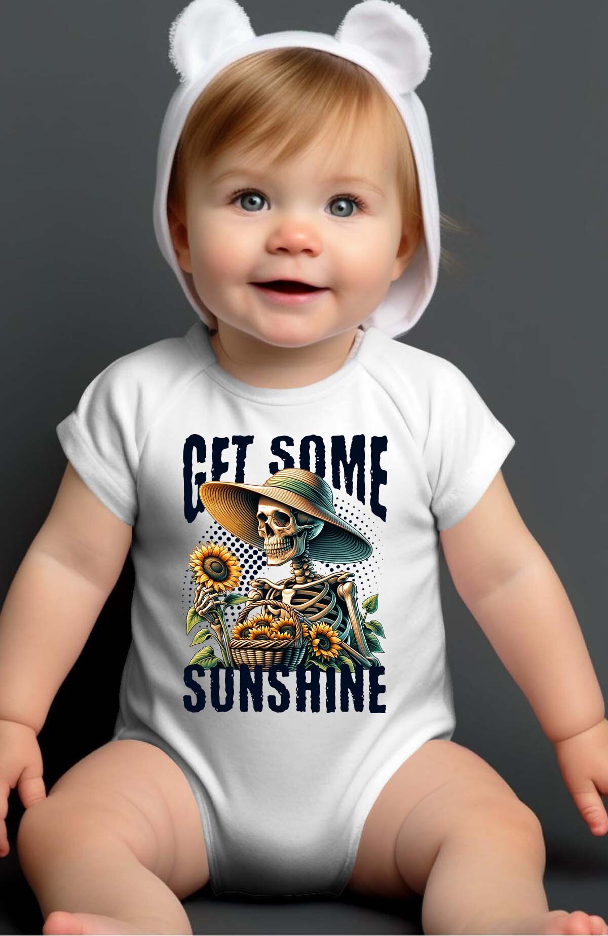 Grossiste I.A.L.D FRANCE - Spooky Sunflower - Body Bébé Fille