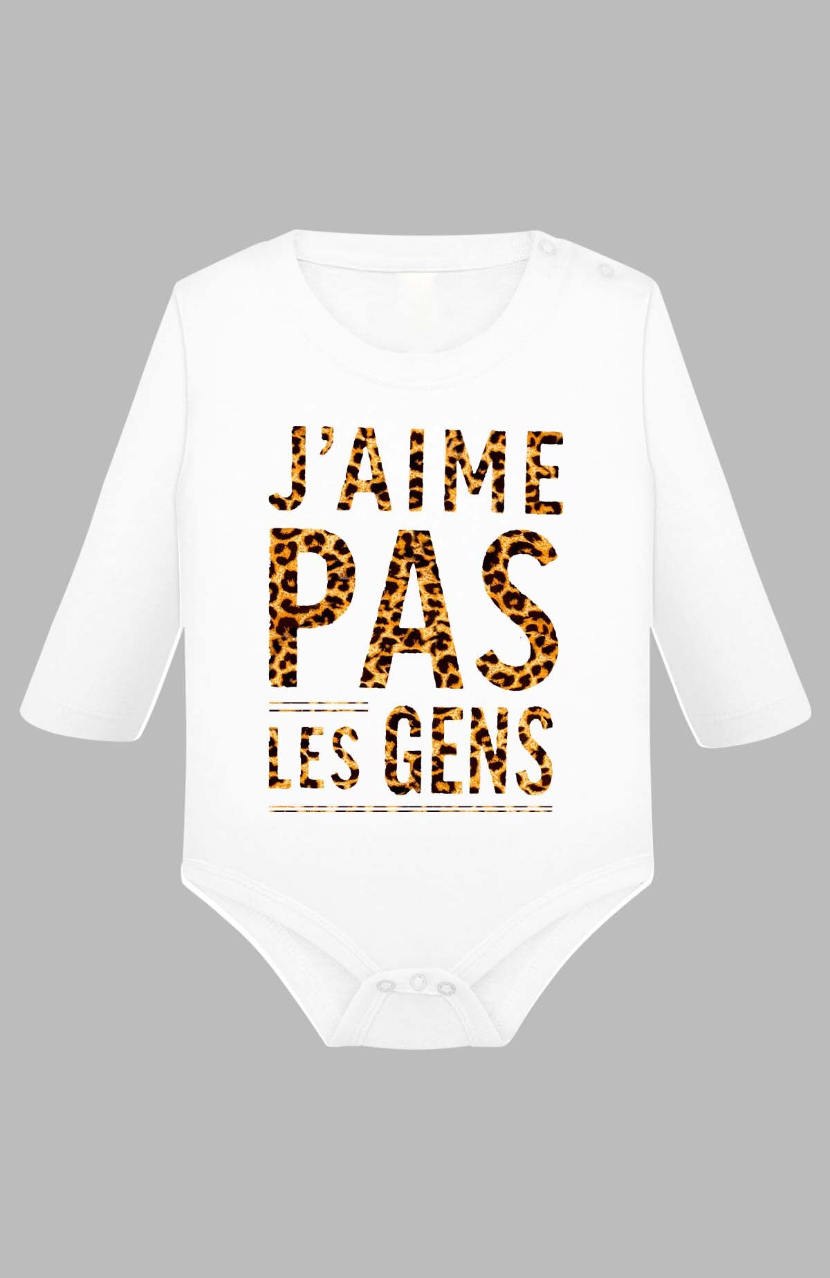 Grossiste I.A.L.D FRANCE - Social Nope - Body Manche longue bébé Fille