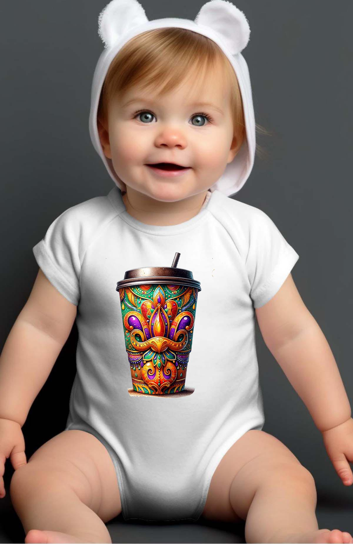 Wholesaler I.A.L.D FRANCE - Mardi Coffee - Bodysuit Baby Girl