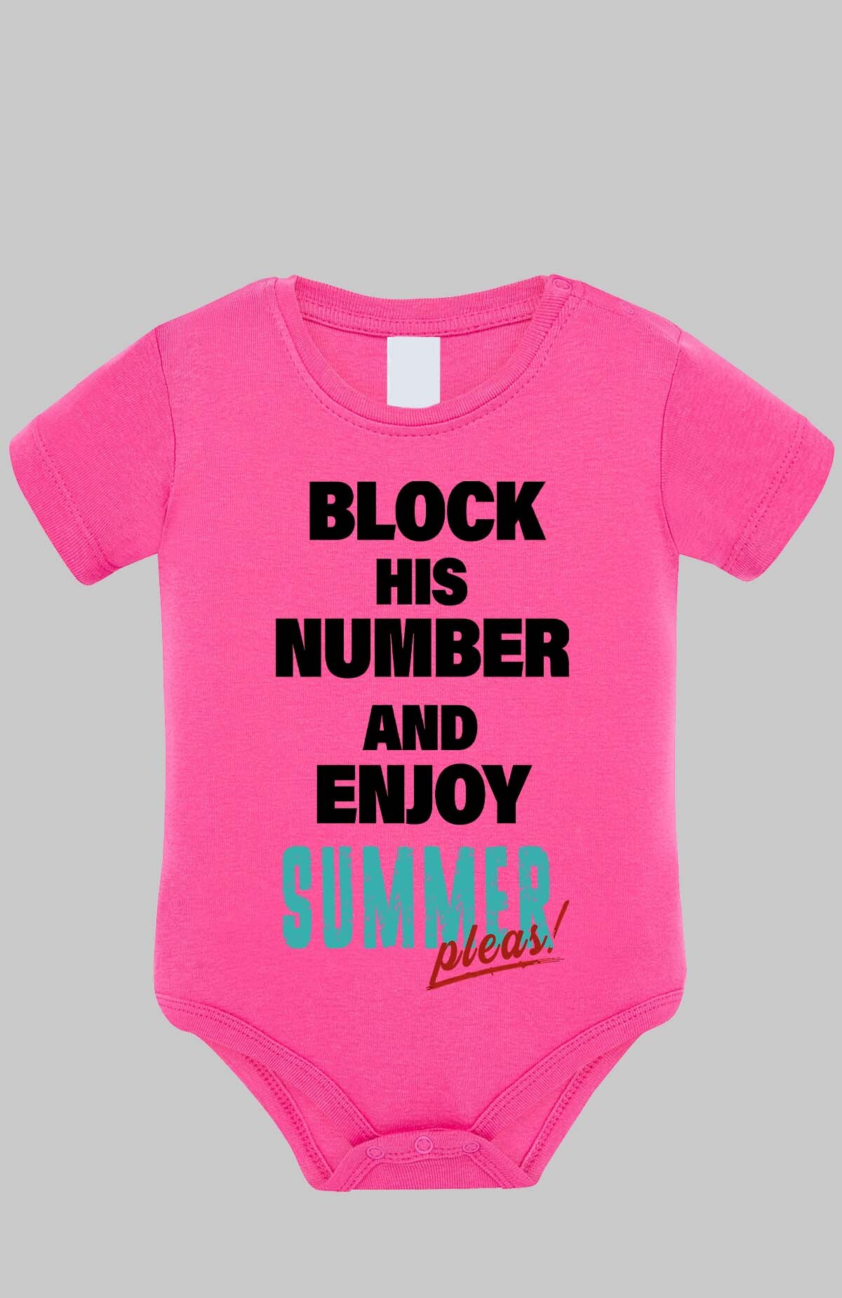 Grossiste I.A.L.D FRANCE - Block enjoy summer - Body Bébé Fille