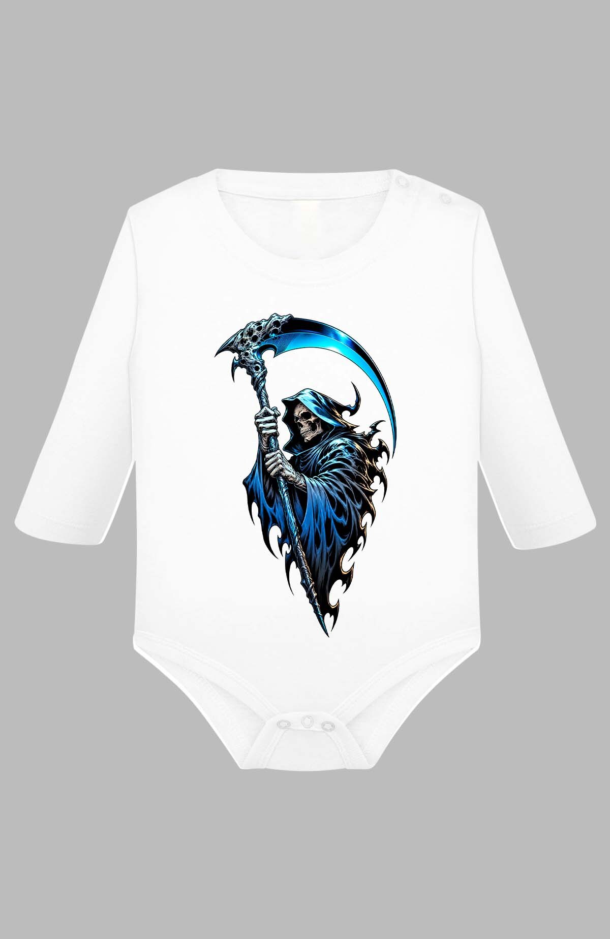 Grossiste I.A.L.D FRANCE - The death halloween - Body Manche longue bébé Fille