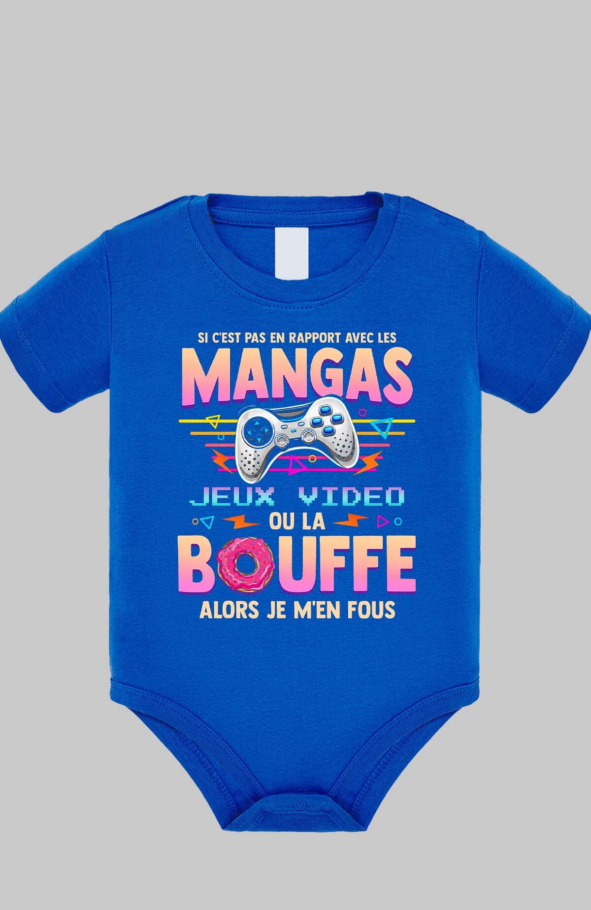 Grossiste I.A.L.D FRANCE - Otaku Gamer - Body Bébé Fille