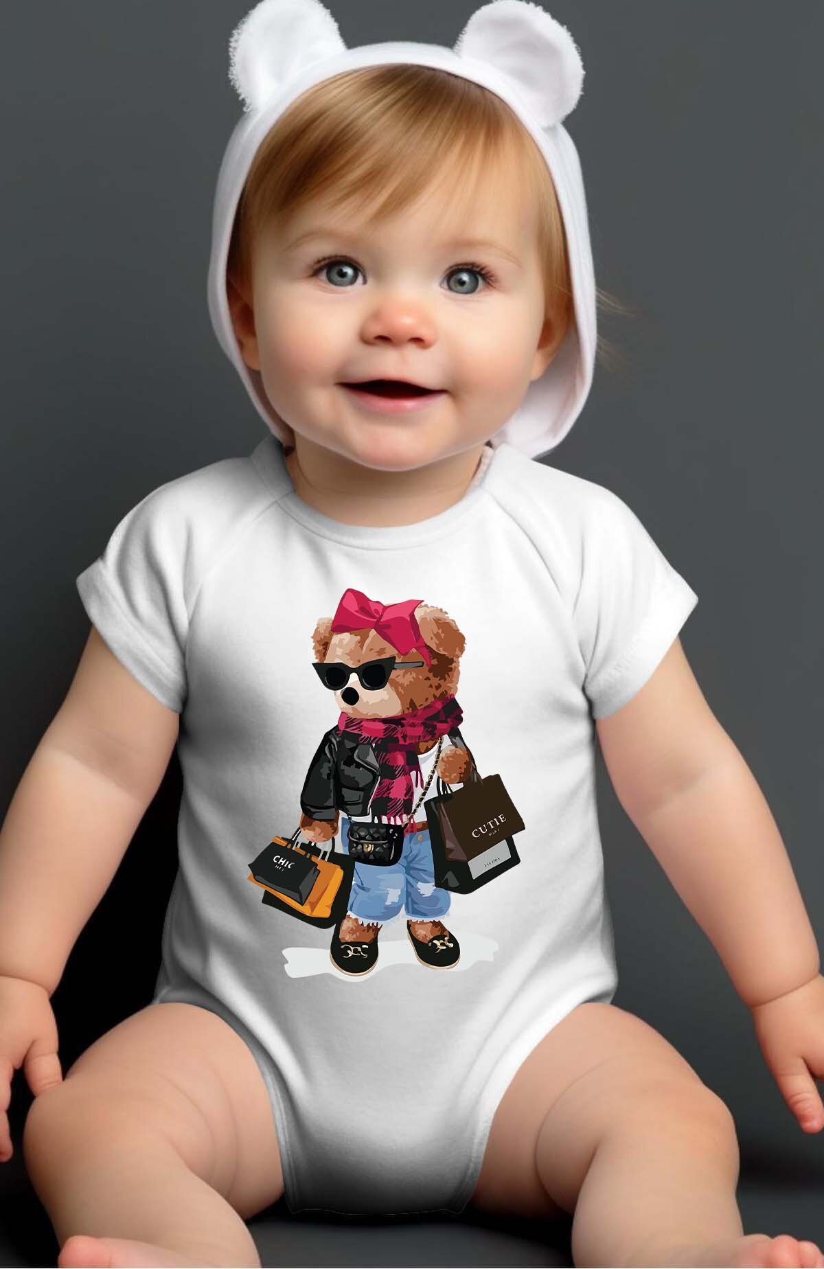Wholesaler I.A.L.D FRANCE - Bear Addict - Bodysuit Baby Girl
