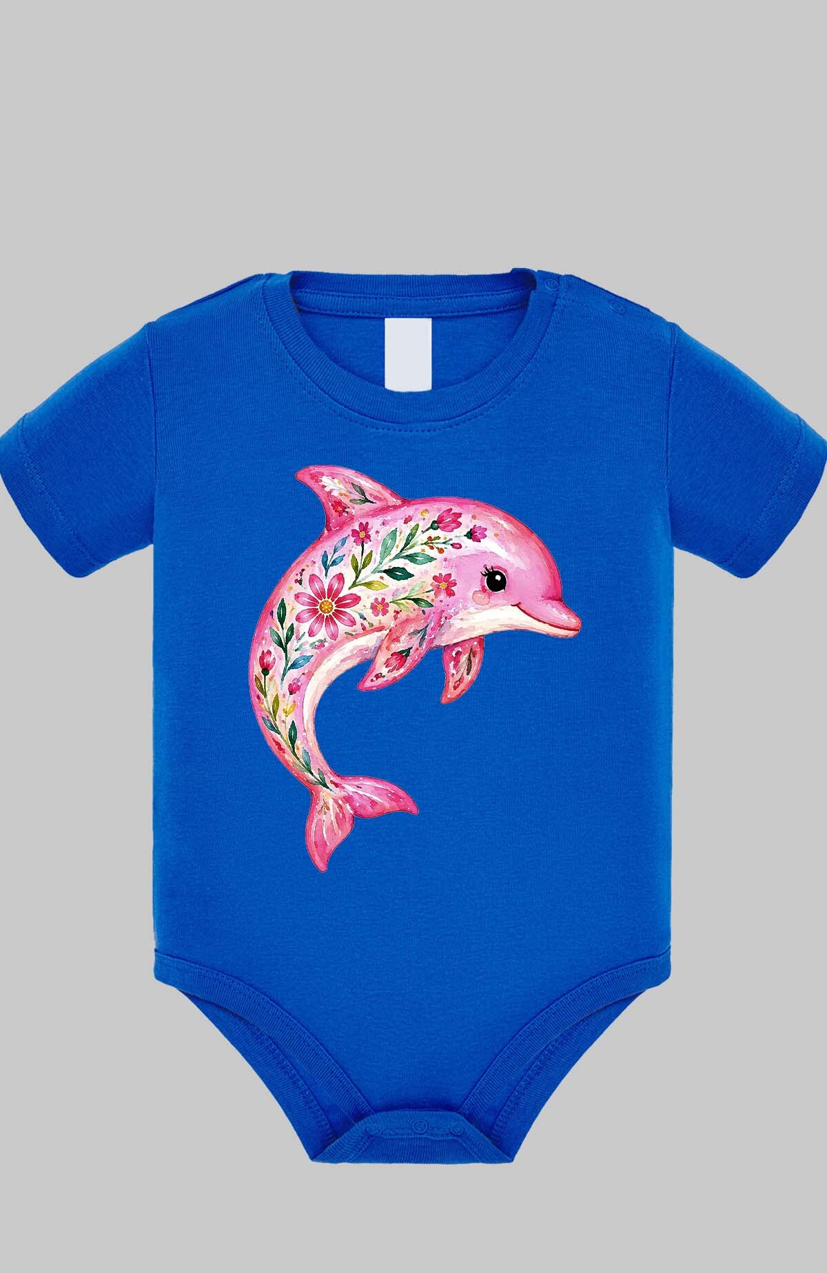 Grossiste I.A.L.D FRANCE - Floral dolphin - Body Bébé Fille