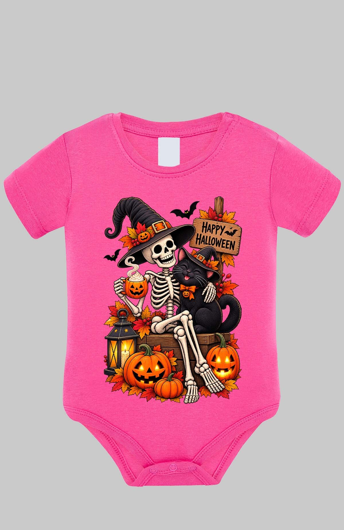Grossiste I.A.L.D FRANCE - Happy halloween - Body Bébé Fille