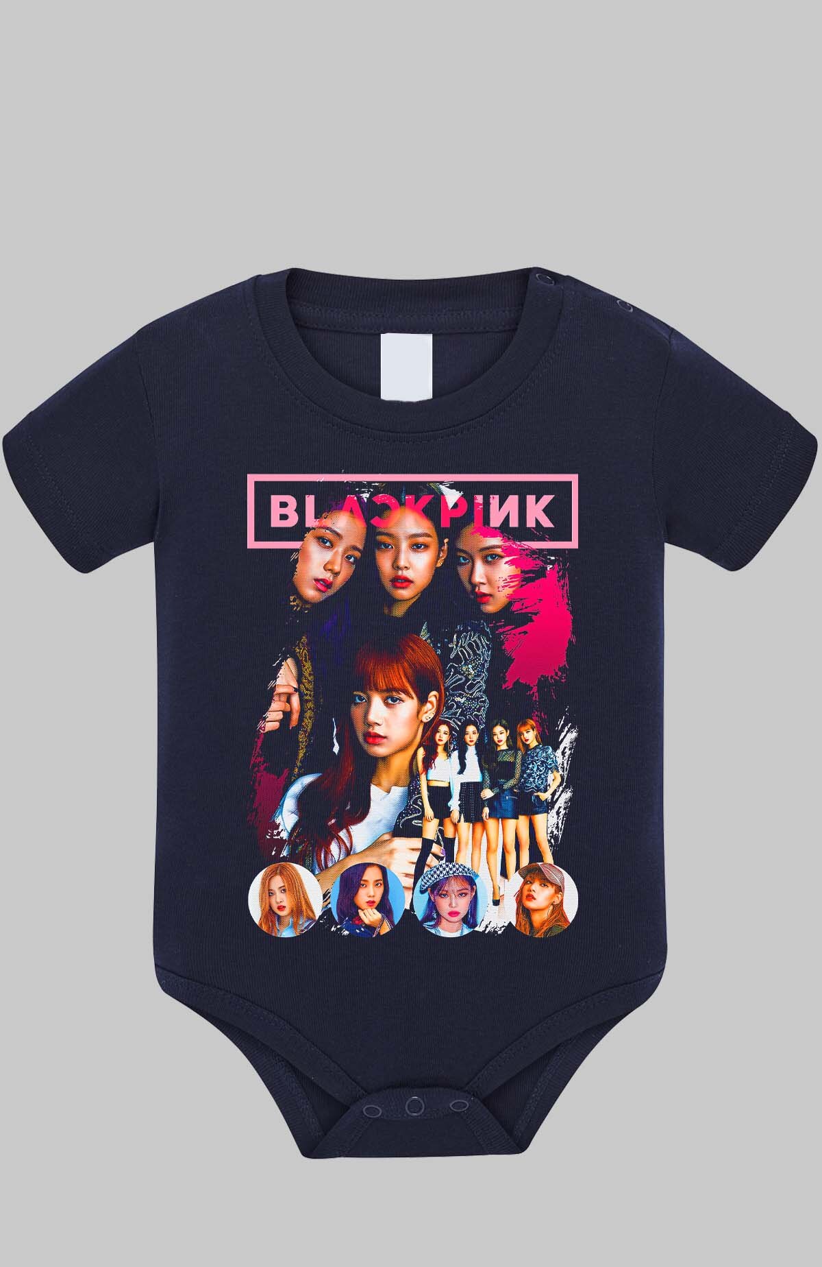 Grossiste I.A.L.D FRANCE - BLACKPINK Bootleg 04 - Body Bébé Fille