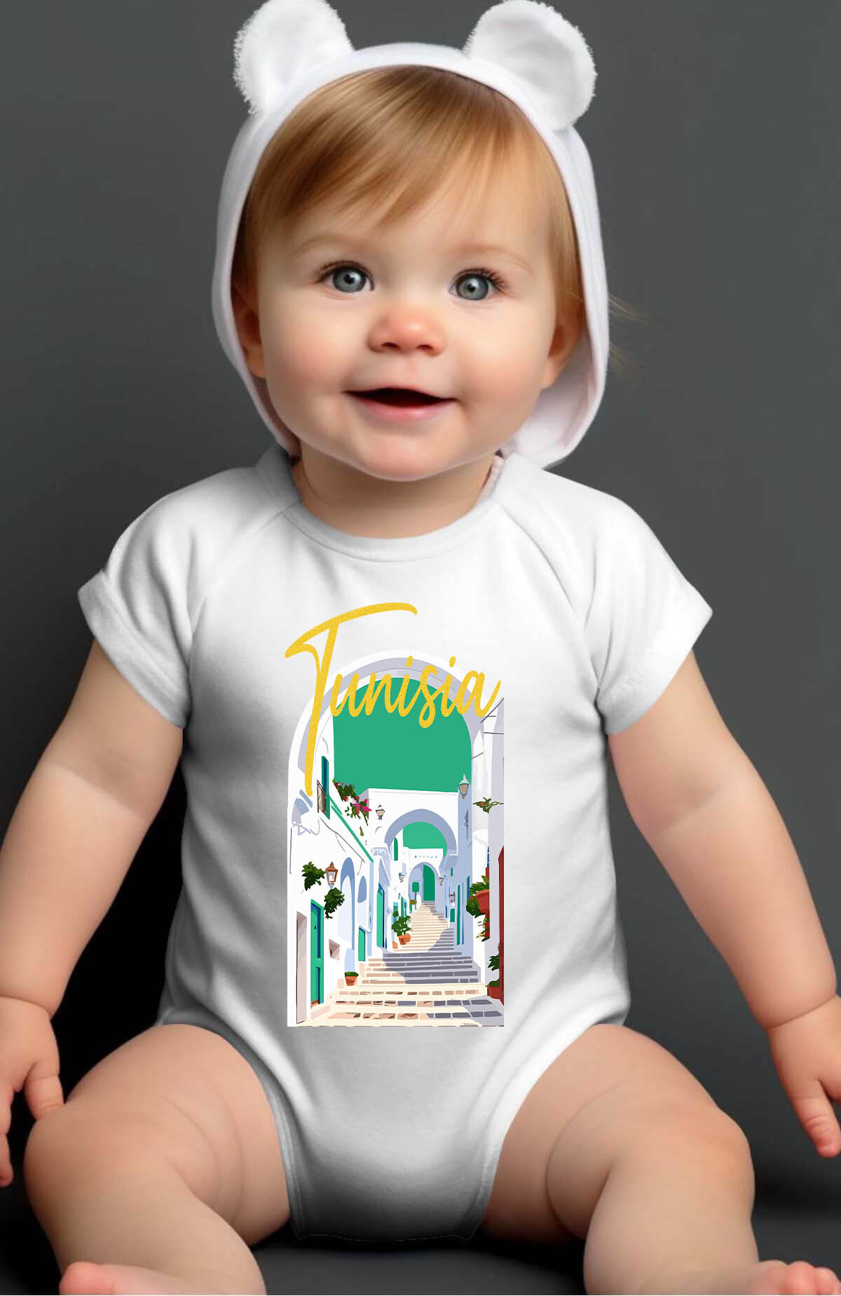 Grossiste I.A.L.D FRANCE - sidi tunisia - Body Bébé Fille