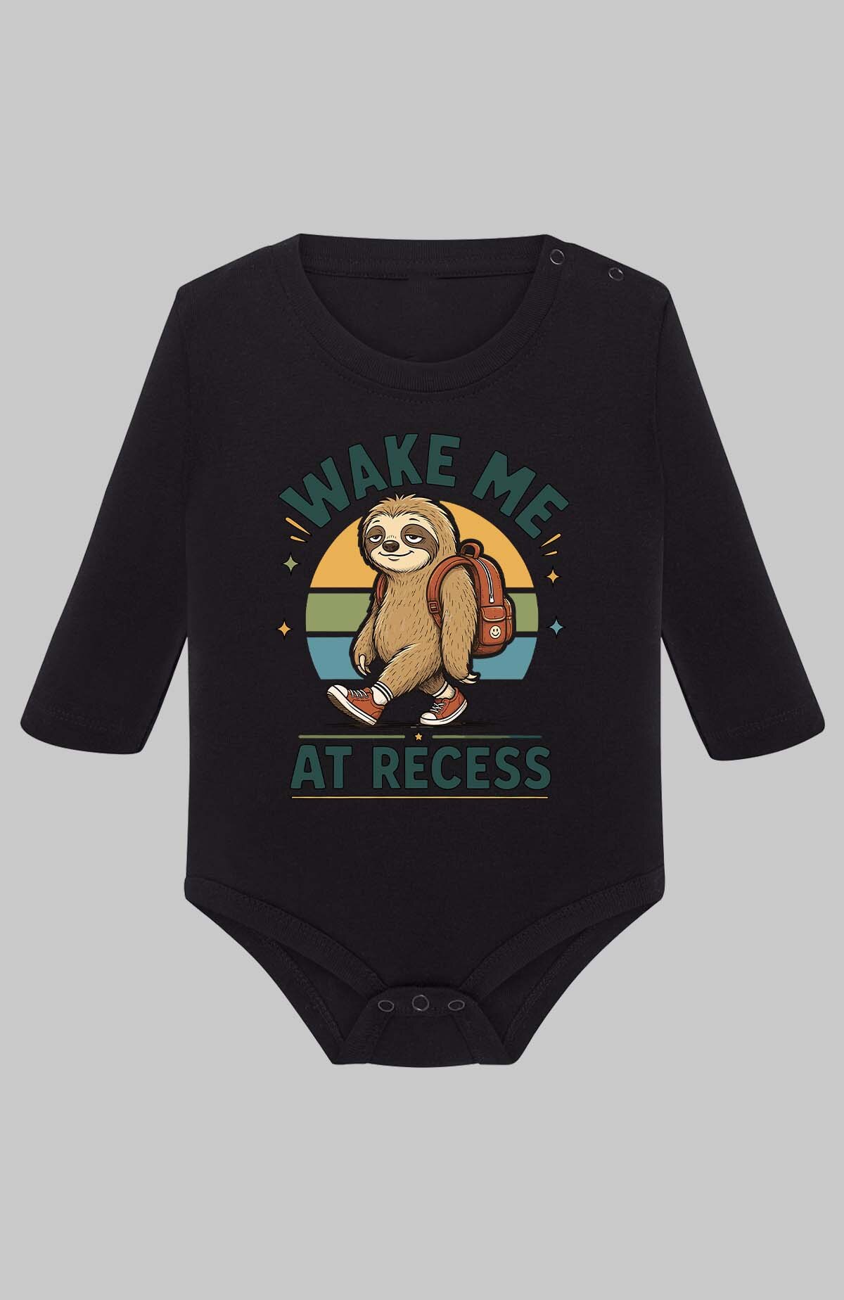 Grossiste I.A.L.D FRANCE - Wake Me At Recess - Body Manche longue bébé Fille