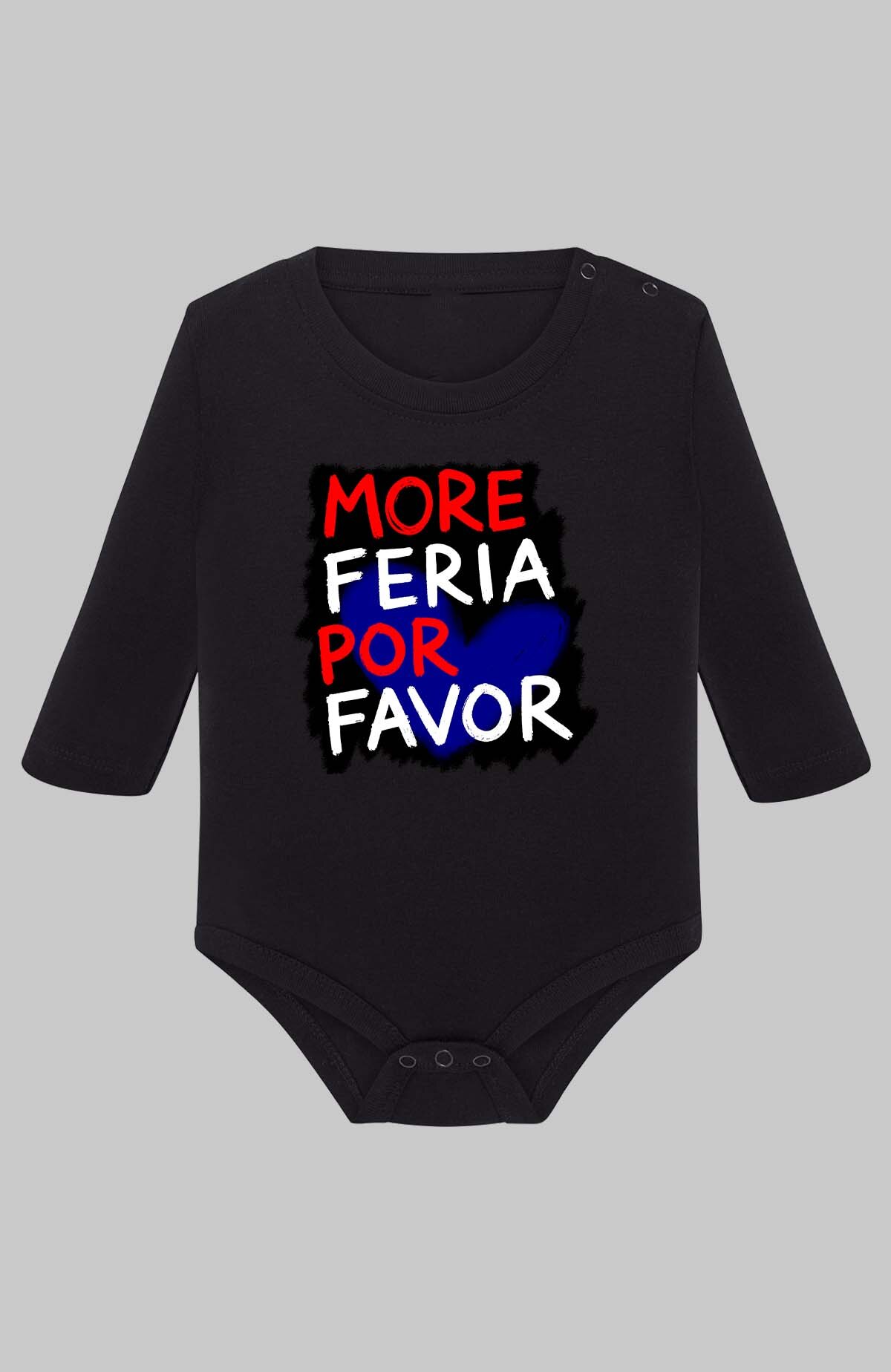 Grossiste I.A.L.D FRANCE - More feria por favor - Body Manche longue bébé Fille