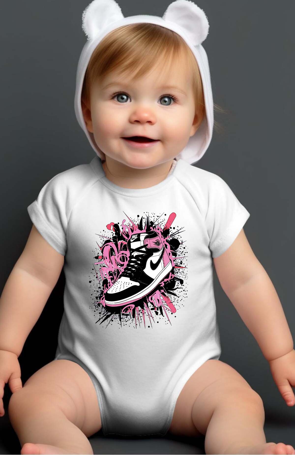 Grossiste I.A.L.D FRANCE - Force Pink - Body Bébé Fille