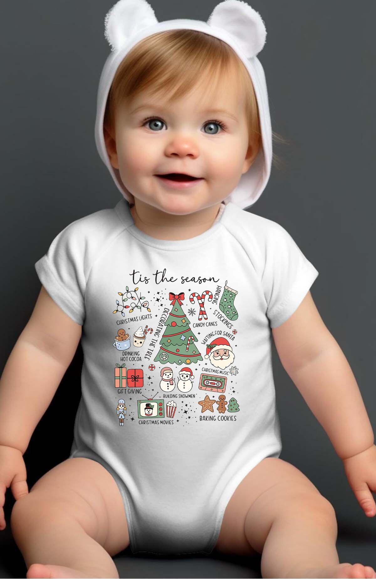 Großhändler I.A.L.D FRANCE - Mehrteiliges Weihnachtsset - Baby Mädchen Body