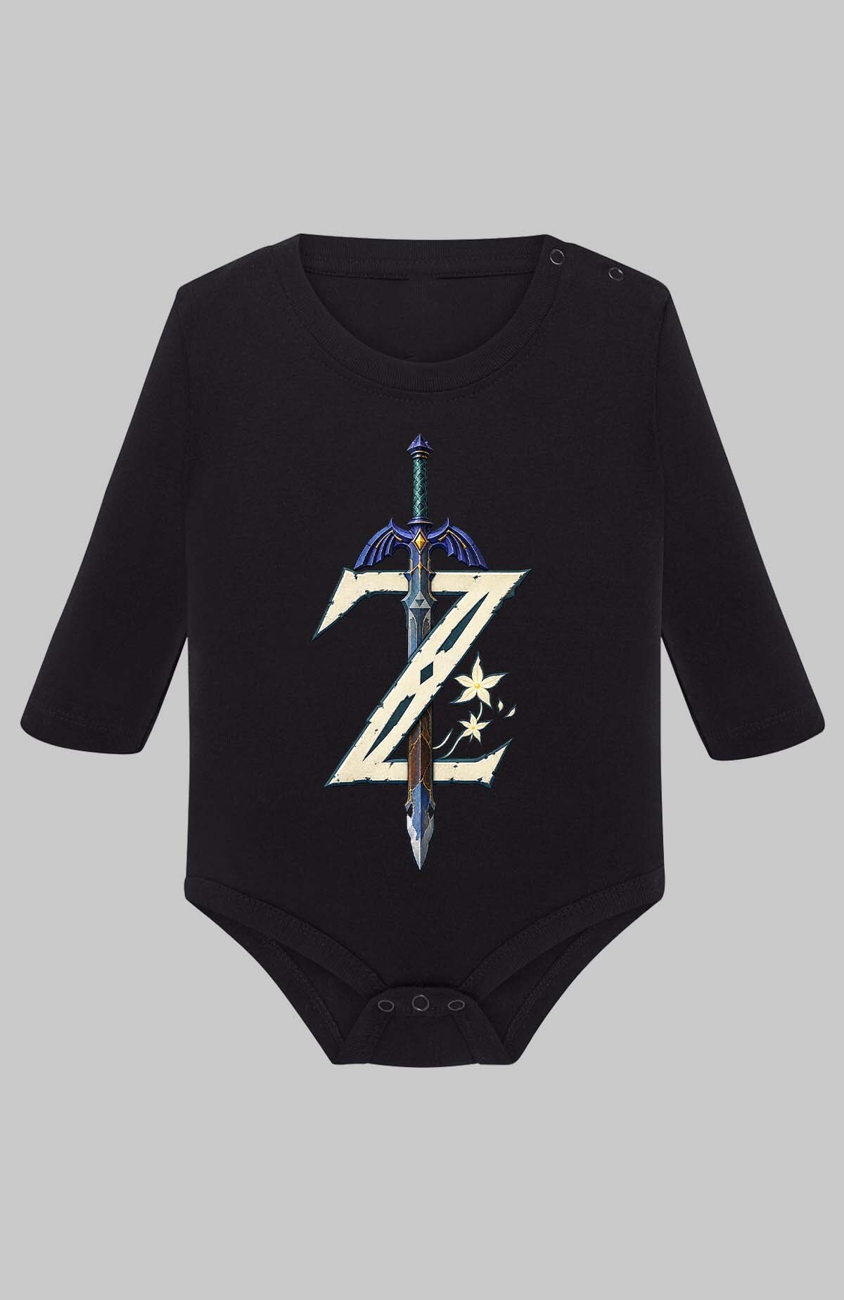 Grossiste I.A.L.D FRANCE - Z btow sword - Body Manche longue bébé Fille