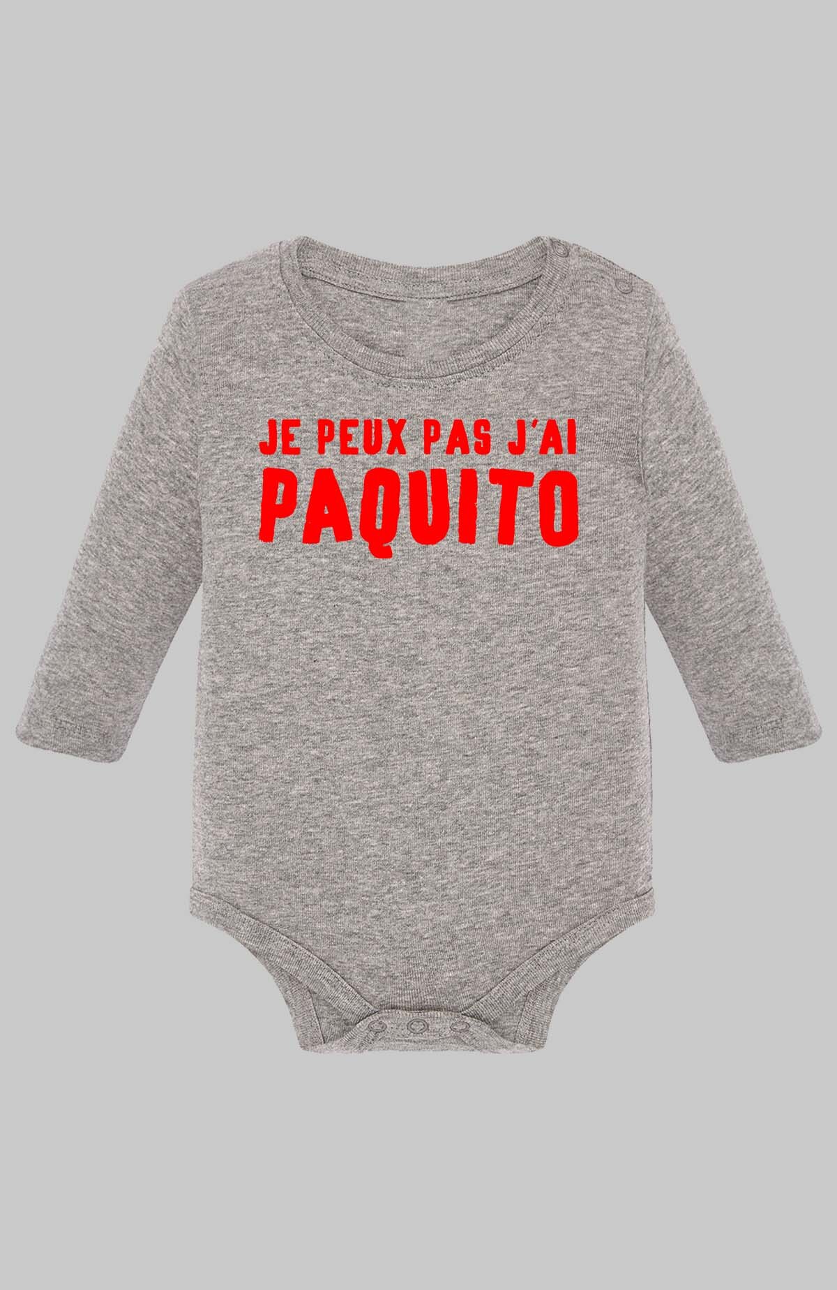 Grossiste I.A.L.D FRANCE - Jai paquito - Body Manche longue bébé Fille
