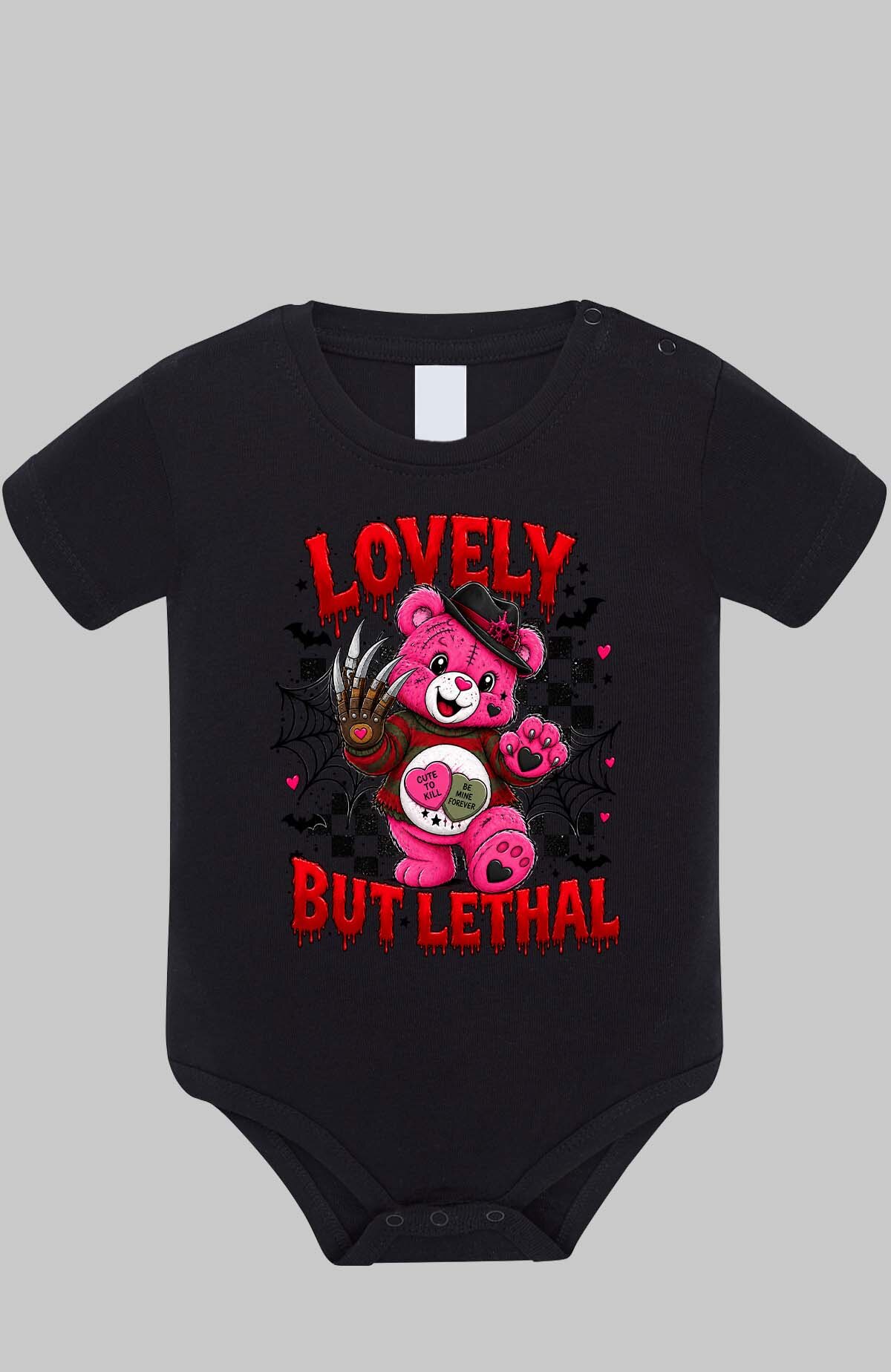 Wholesaler I.A.L.D FRANCE - Tedy bear halloween - Baby Bodysuit Girl