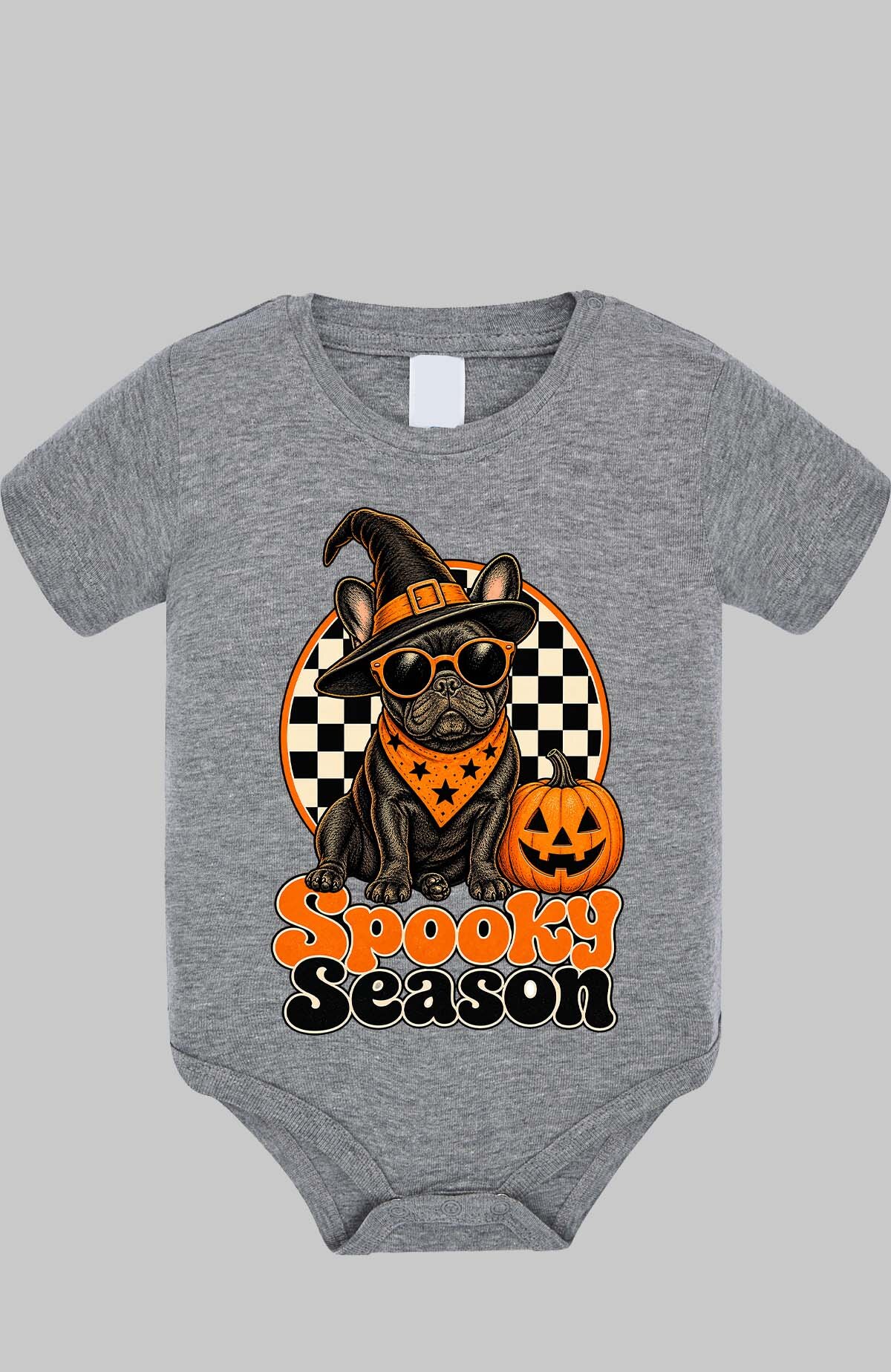 Wholesaler I.A.L.D FRANCE - Spooky dog - Baby Bodysuit Girl