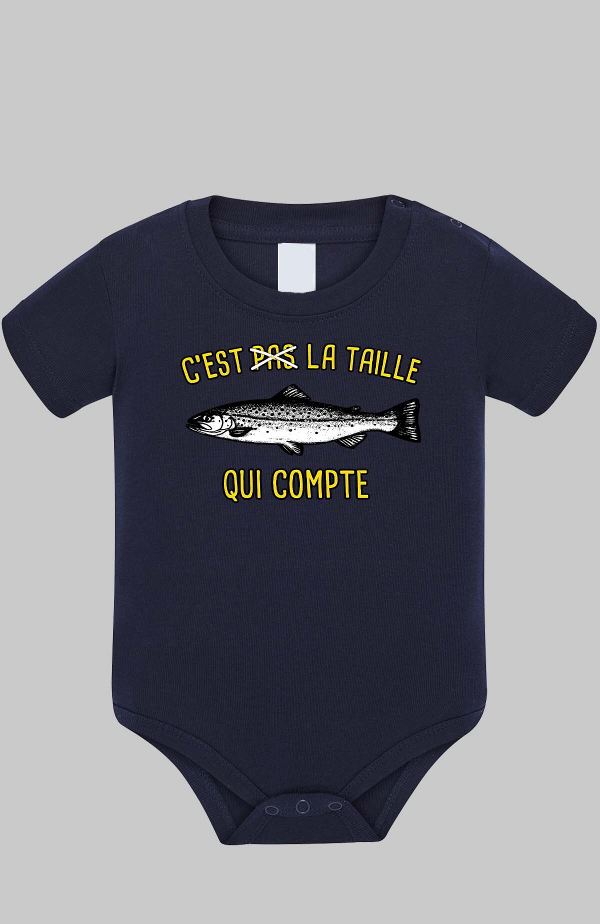 Grossiste I.A.L.D FRANCE - Taille compte poisson - Body Bébé Fille