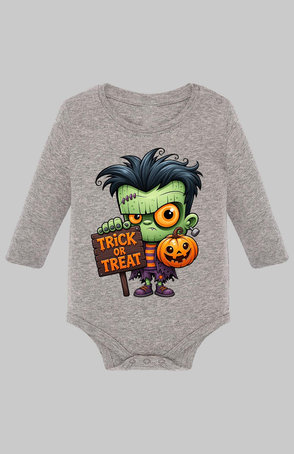 Grossiste I.A.L.D FRANCE - Frankly halloween - Body Manche longue bébé Fille