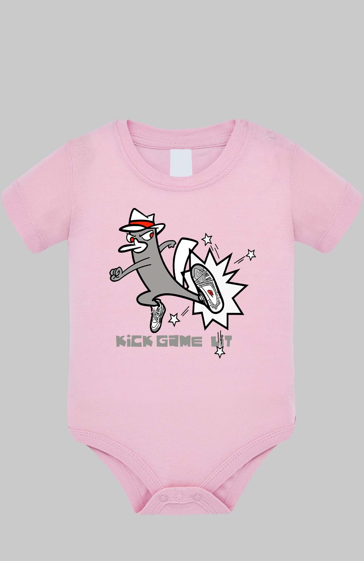 Grossiste I.A.L.D FRANCE - loup kick game - Body Bébé Fille