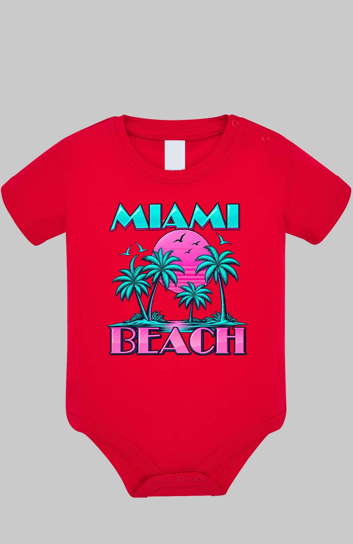 Wholesaler I.A.L.D FRANCE - 06 Miami 70s - Baby Bodysuit Girl