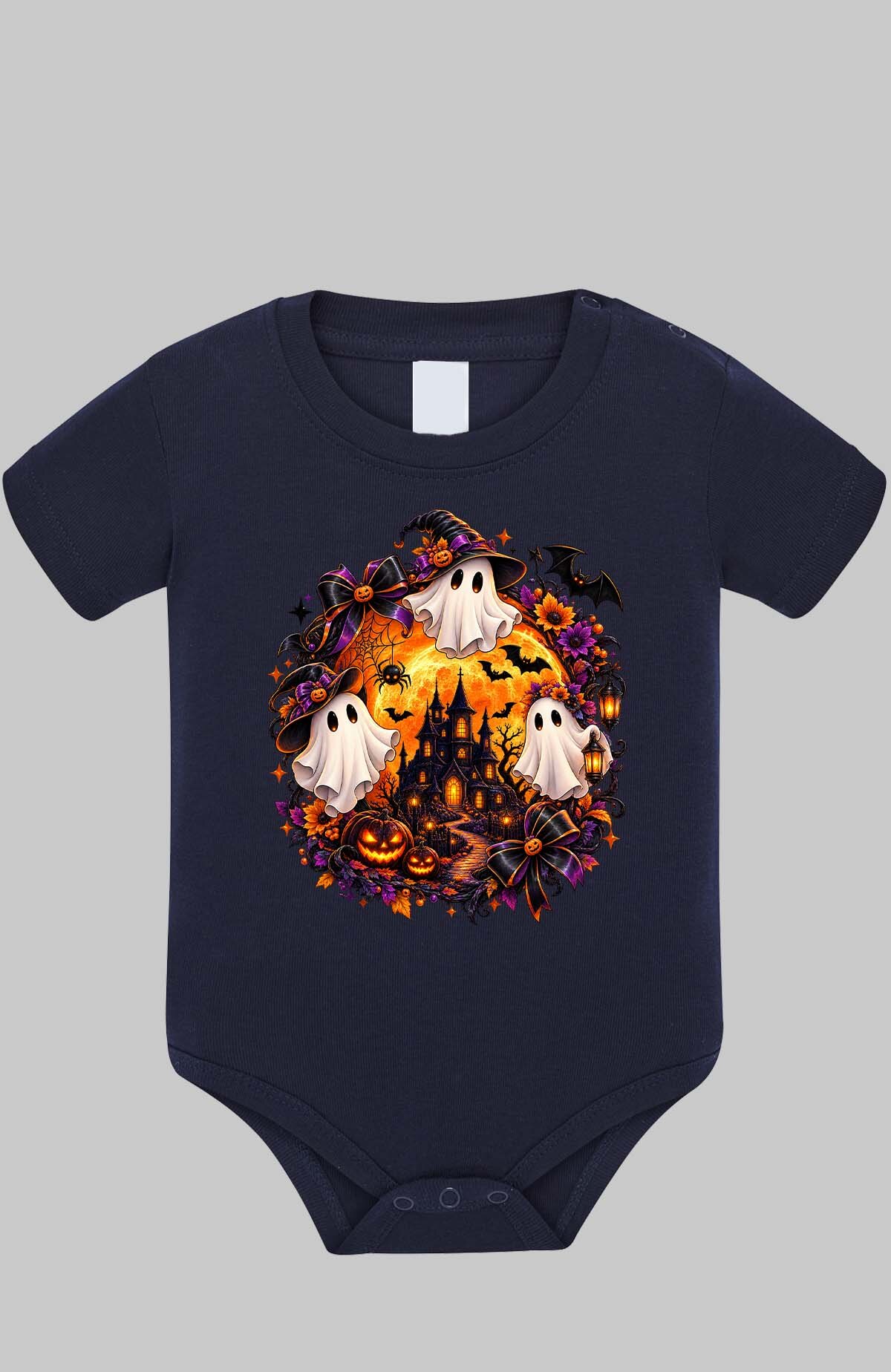 Grossiste I.A.L.D FRANCE - Boo ghost halloween - Body Bébé Fille