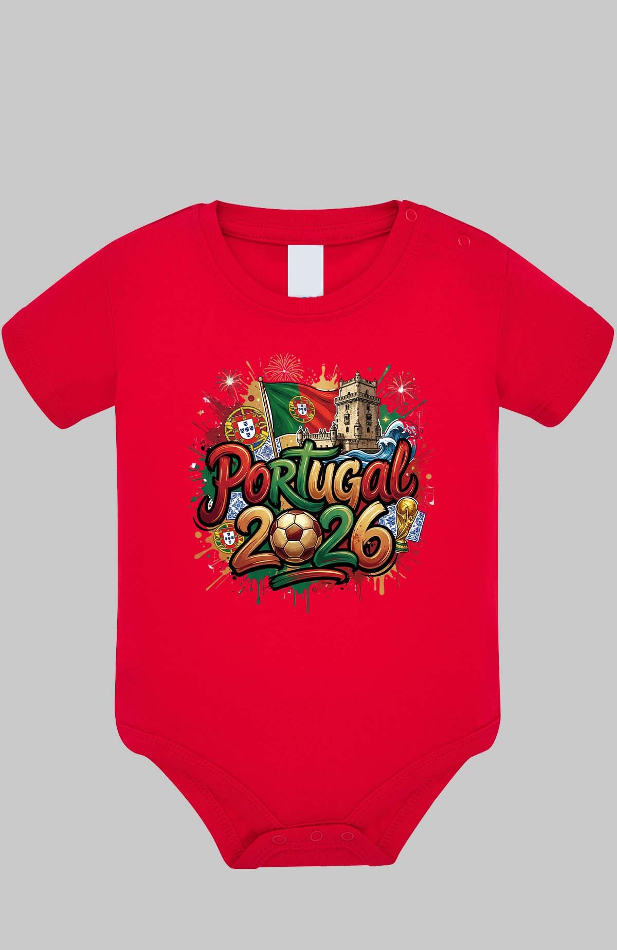 Grossiste I.A.L.D FRANCE - Cdm26 Portugal - Body Bébé Fille