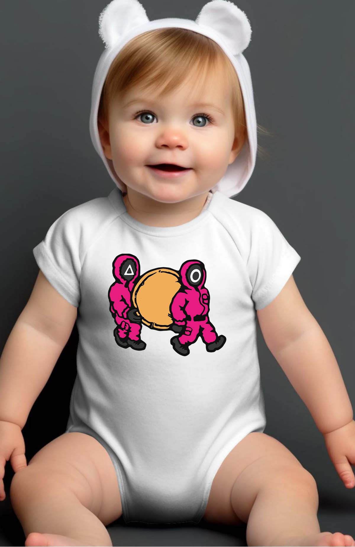 Grossiste I.A.L.D FRANCE - Game squid - Body Bébé Fille
