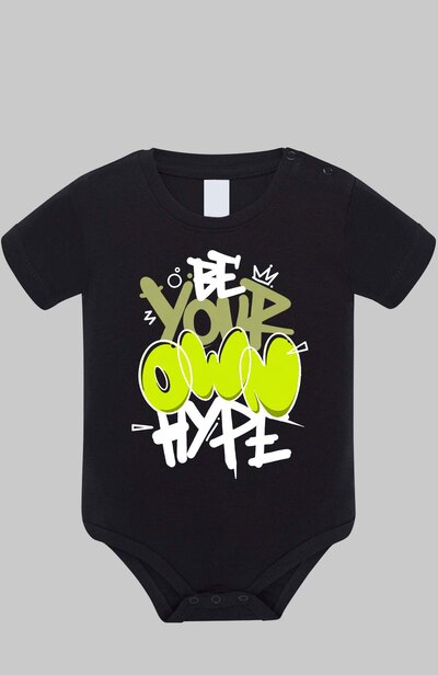 Grossiste I.A.L.D FRANCE - be your own hype BLANC - Body Bébé Fille Grossiste I.A.L.D FRANCE - be your own hype BLANC - Body Bébé Fille