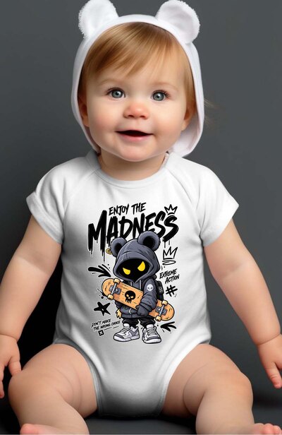 Grossiste I.A.L.D FRANCE - ENJOY MADNESS HYPE - Body Bébé Fille Grossiste I.A.L.D FRANCE - ENJOY MADNESS HYPE - Body Bébé Fille