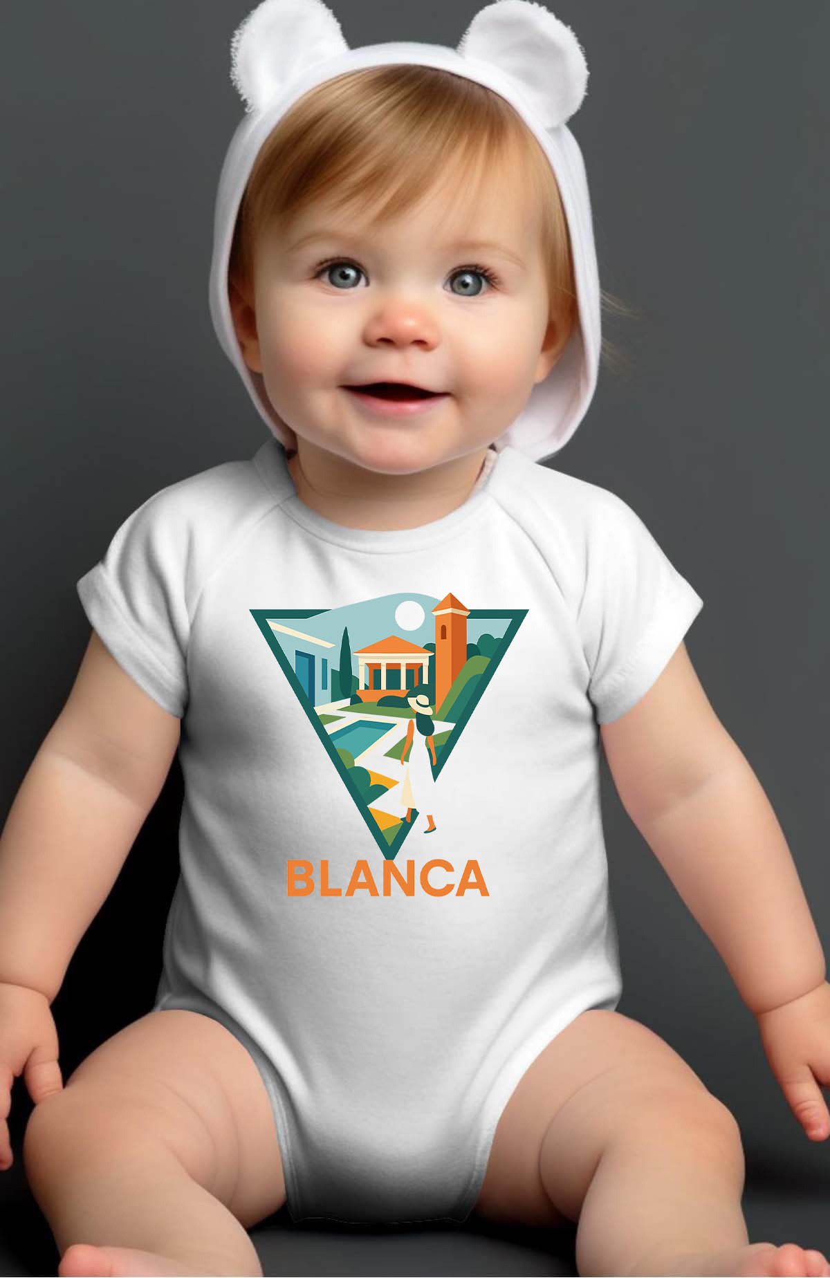 Wholesaler I.A.L.D FRANCE - Blanca - Bodysuit Baby Girl