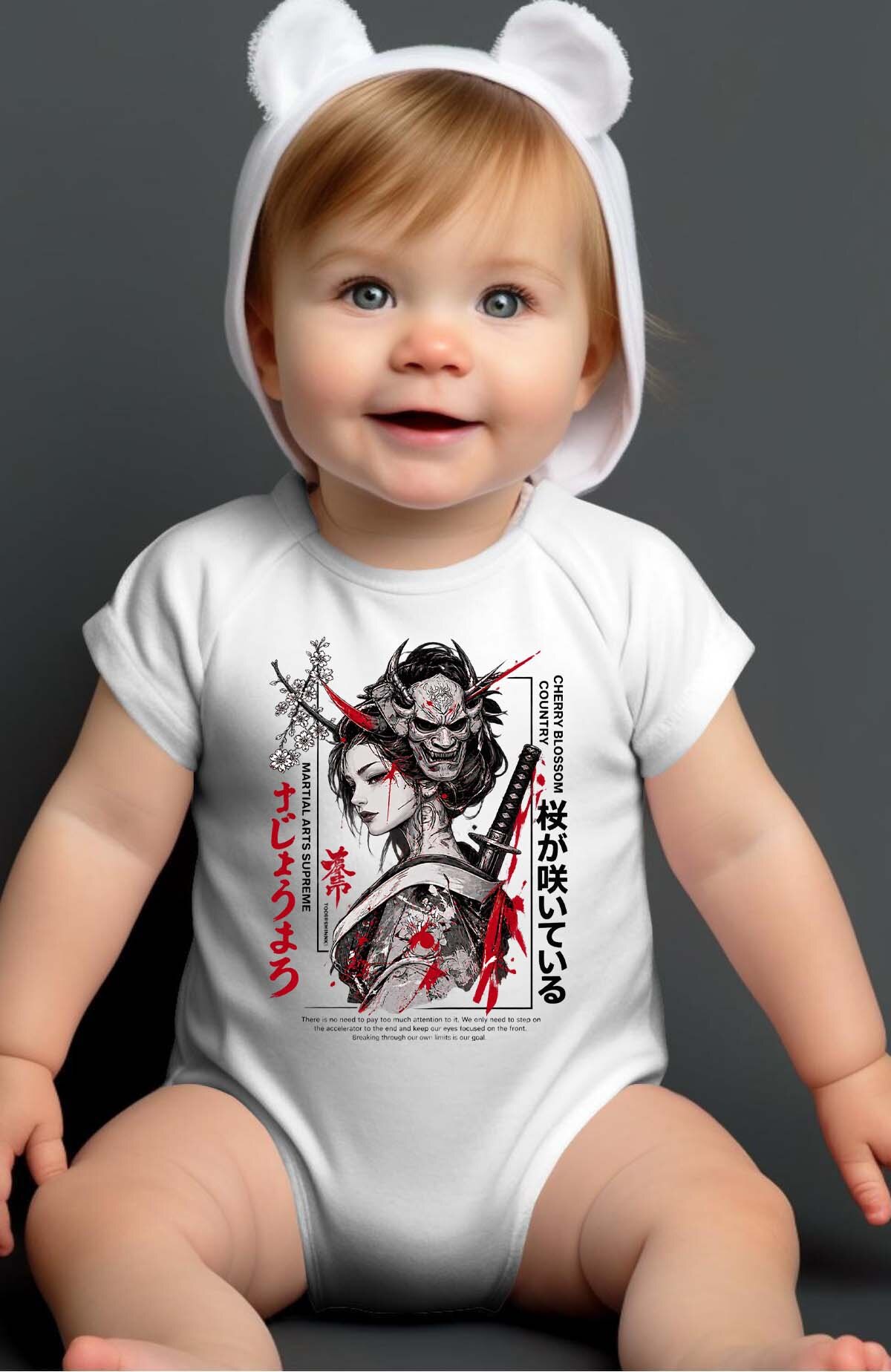 Grossiste I.A.L.D FRANCE - Oni Warrior crane - Body Bébé Fille