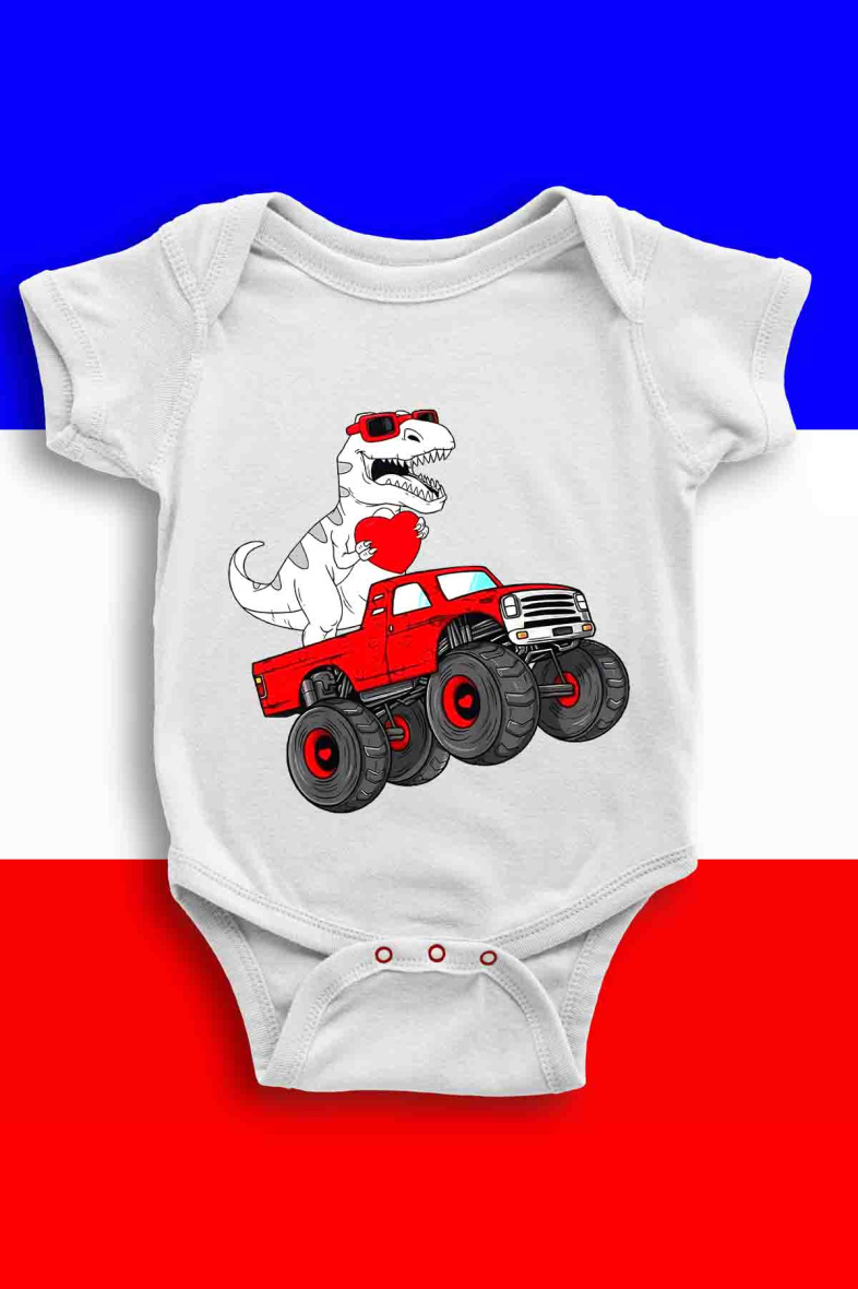 Grossiste I.A.L.D FRANCE - Body Bébé | 4X4 dino