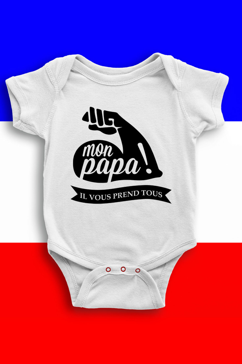 Grossiste I.A.L.D FRANCE - Body Bébé | Papa prend tous