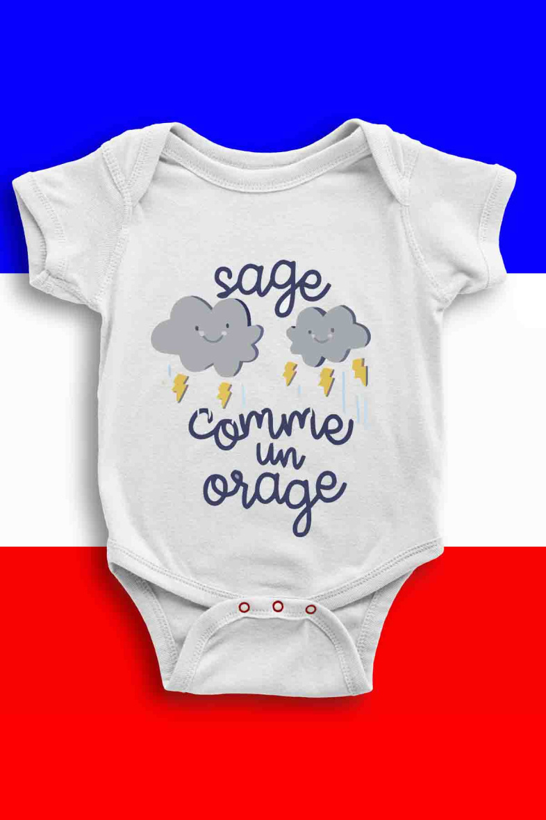 Grossista I.A.L.D FRANCE - Body Bambino | Saggio come Tempesta