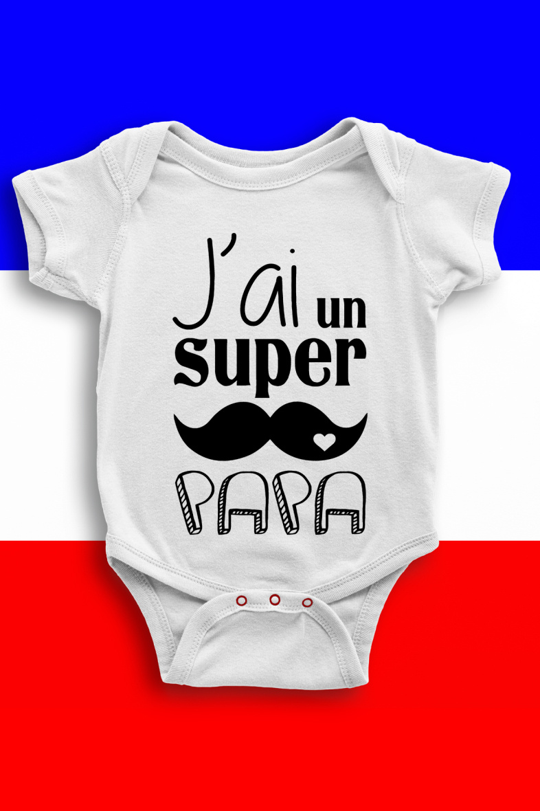 Grossista I.A.L.D FRANCE - Body Bambino | ho un super papà