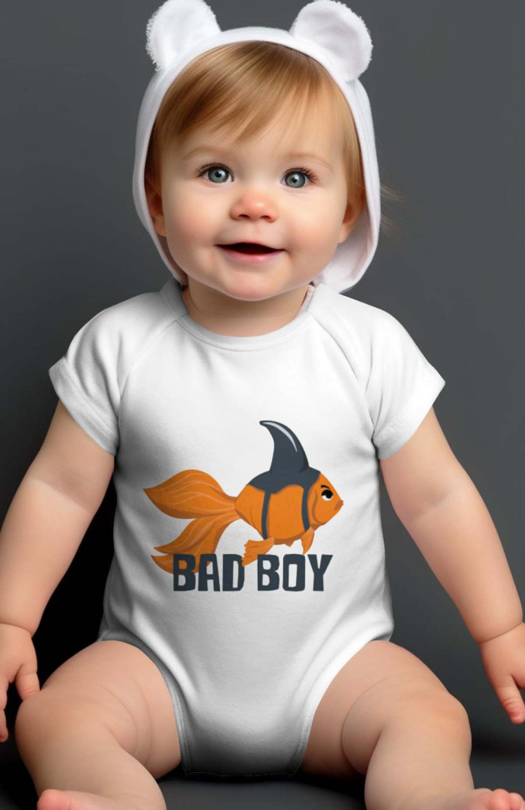 Wholesaler I.A.L.D FRANCE - Baby Boy Bodysuit | bad boy