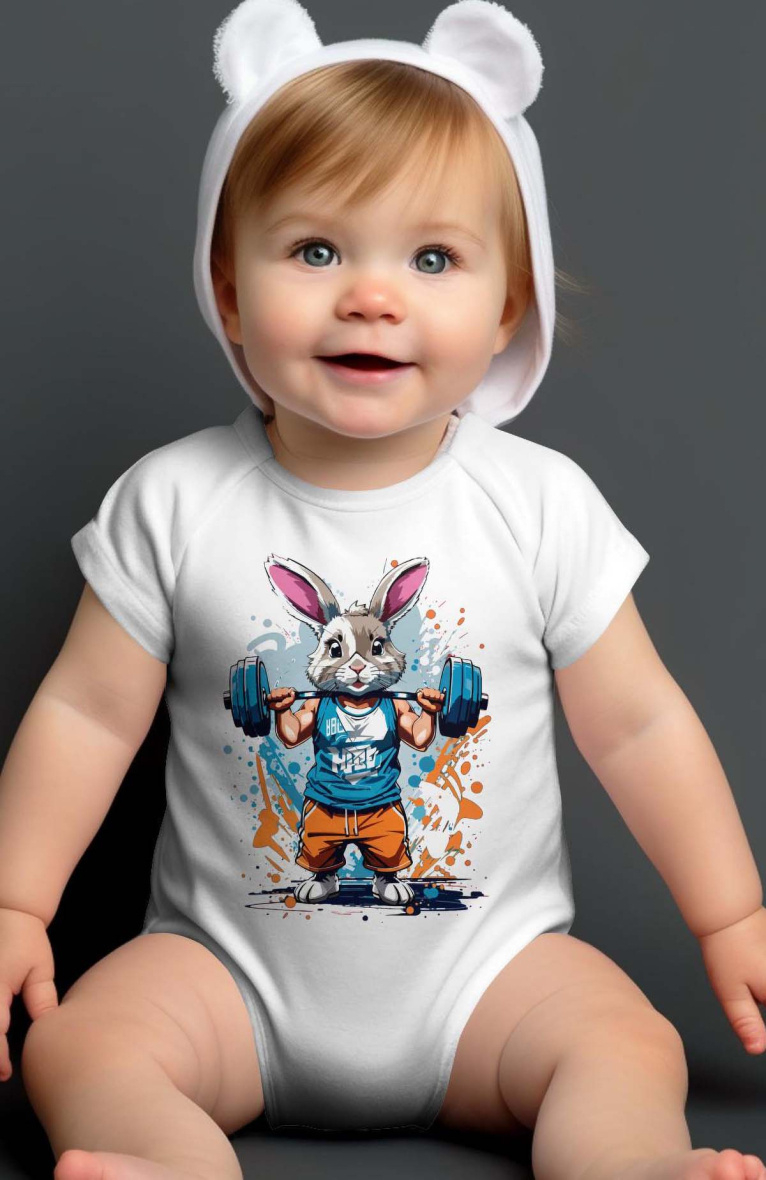 Grossiste I.A.L.D FRANCE - Body bébé  Garçon | Rabbit muscu