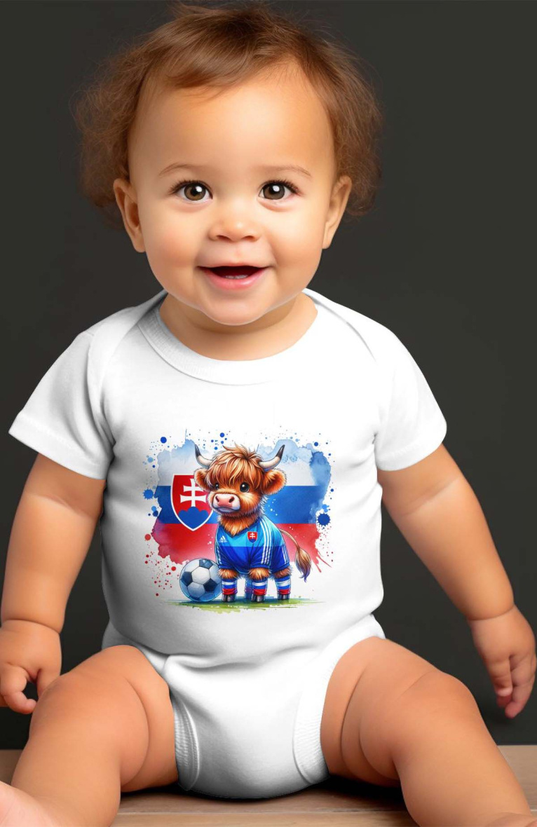Großhändler I.A.L.D FRANCE - Baby-Jungen-Body | Slovensko-Kuh