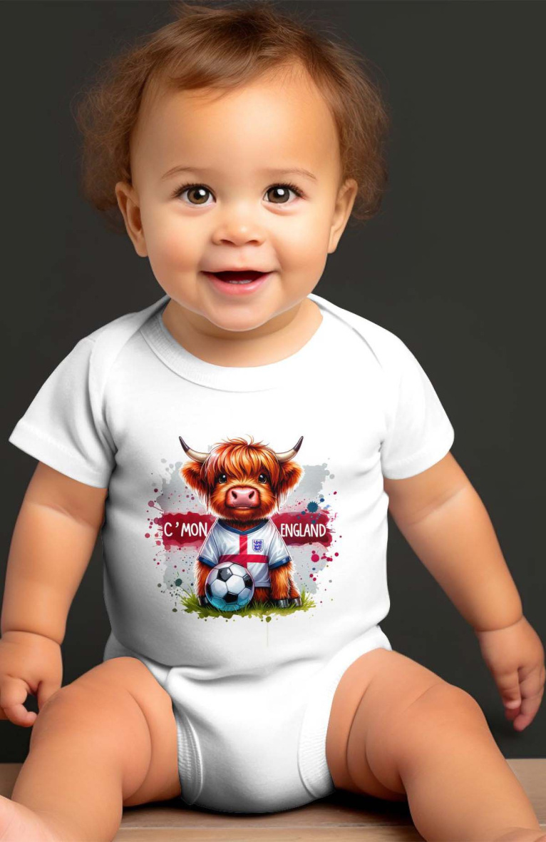 Großhändler I.A.L.D FRANCE - Baby-Jungen-Body | Englische Kuh