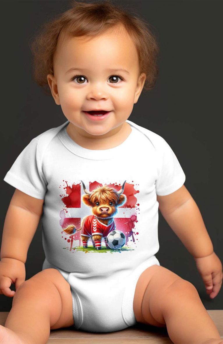 Großhändler I.A.L.D FRANCE - Baby-Jungen-Body | Dänemark-Kuh