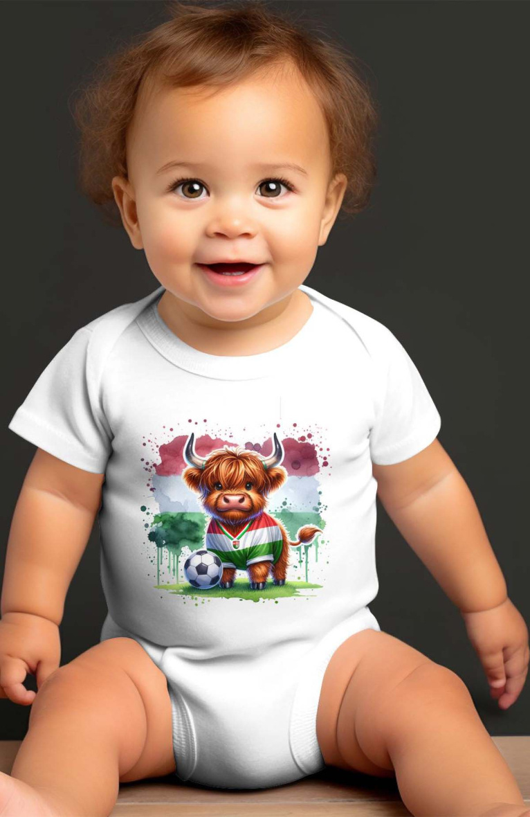 Großhändler I.A.L.D FRANCE - Baby-Jungen-Body | Magyarország-Kuh
