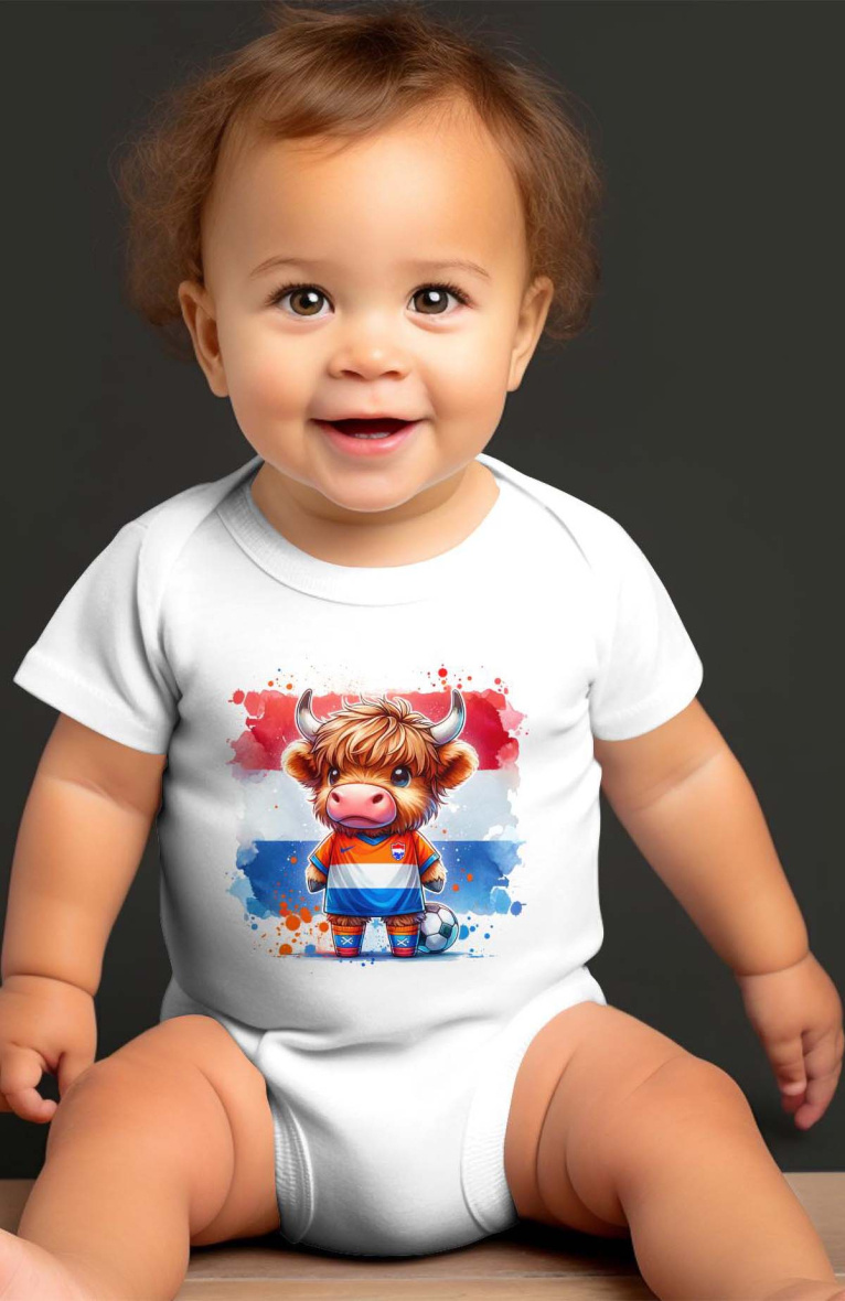 Großhändler I.A.L.D FRANCE - Baby-Jungen-Body | Holländische Kuh