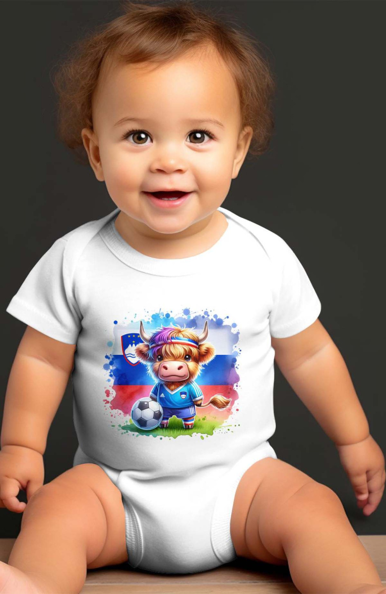 Großhändler I.A.L.D FRANCE - Baby-Jungen-Body | Slowenische Kuh