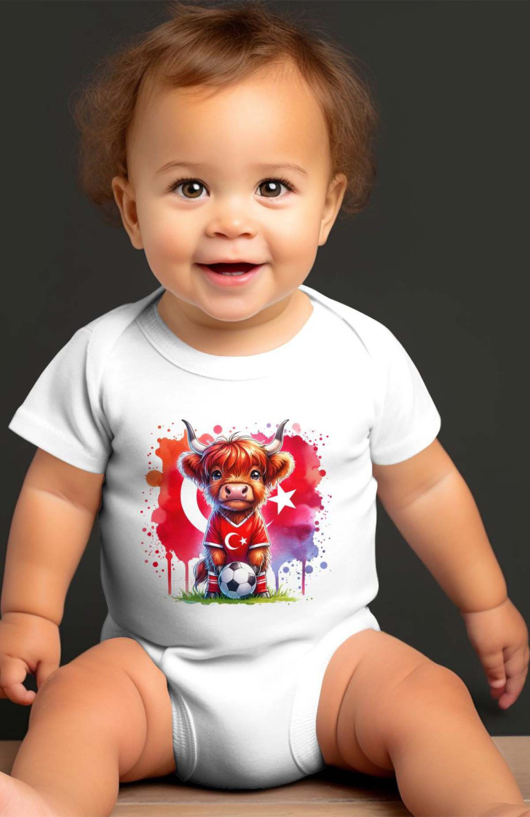 Großhändler I.A.L.D FRANCE - Baby-Jungen-Body | Türkiye-Kuh