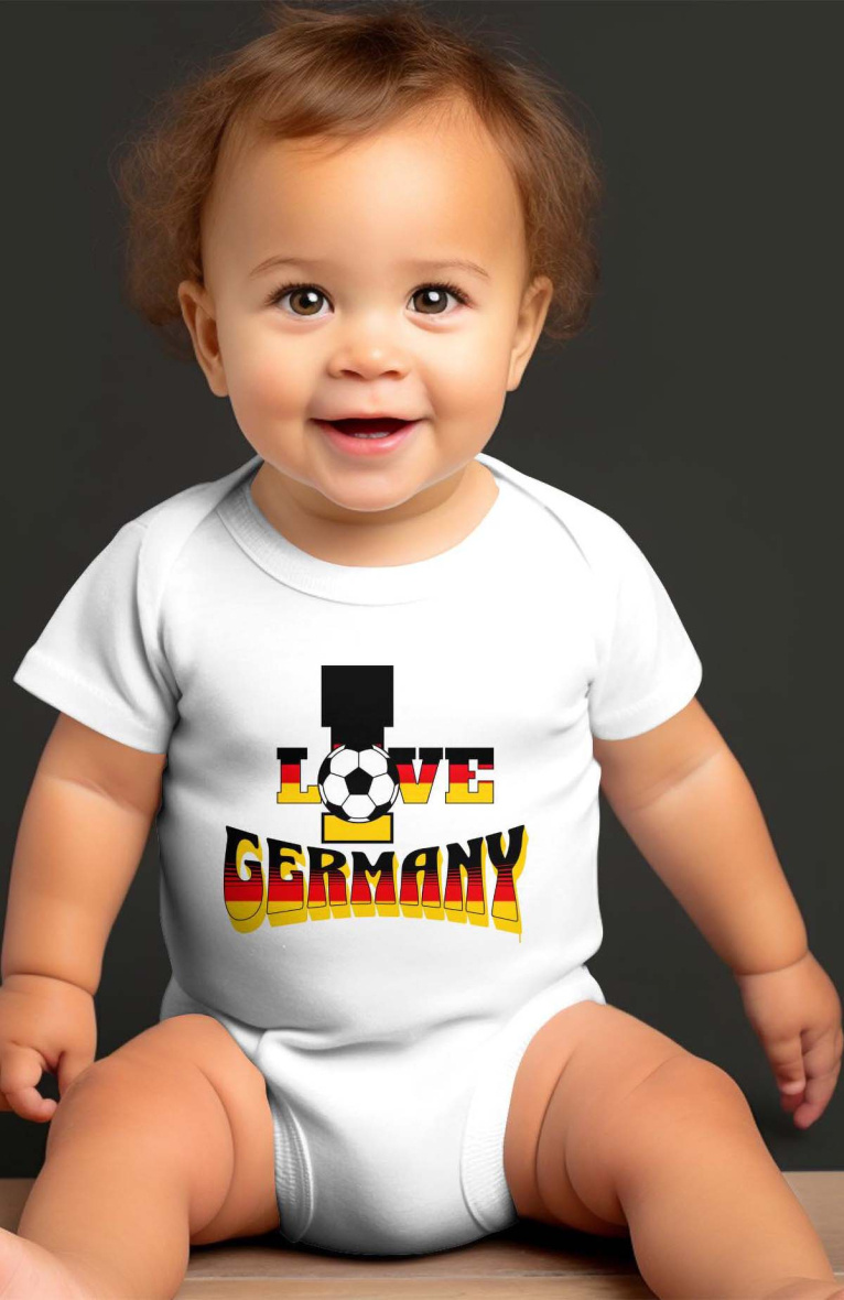 Großhändler I.A.L.D FRANCE - Baby-Jungen-Body | Liebe Deutschland