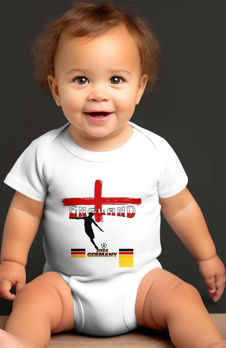 Großhändler I.A.L.D FRANCE - Baby-Jungen-Body | England Fußball