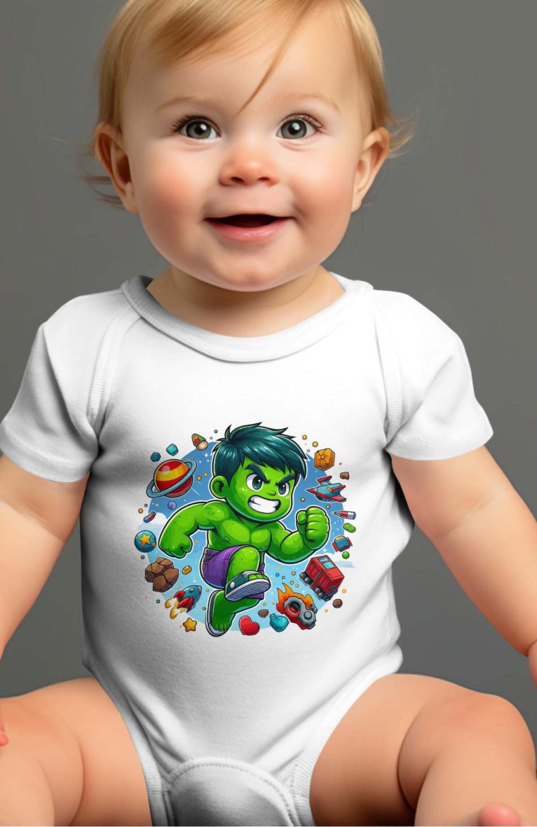 Grossiste I.A.L.D FRANCE - Body bébé  Garçon - Green Boy