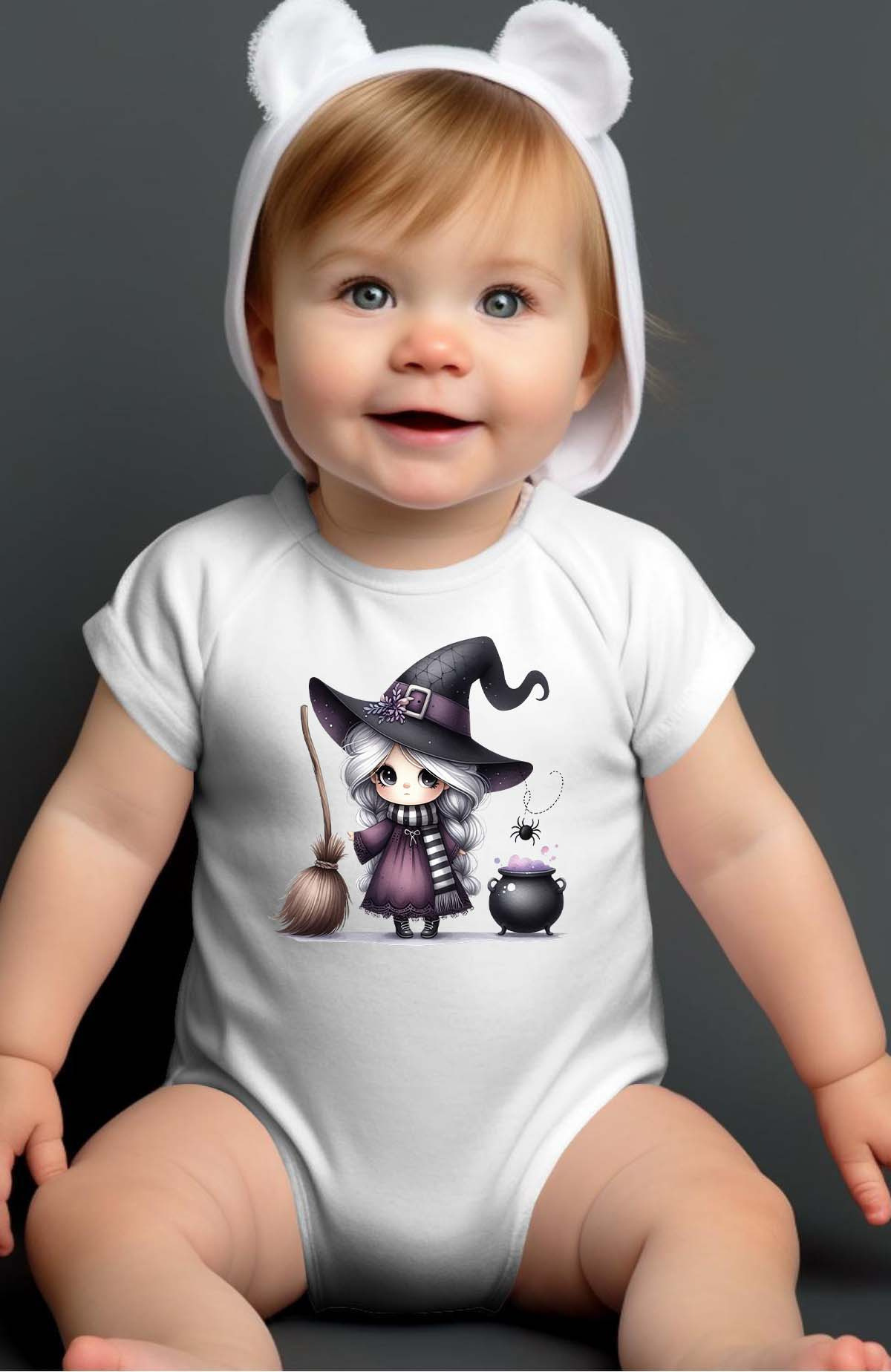 Wholesaler I.A.L.D FRANCE - Mini sorciere - Baby Girl  Bodysuit