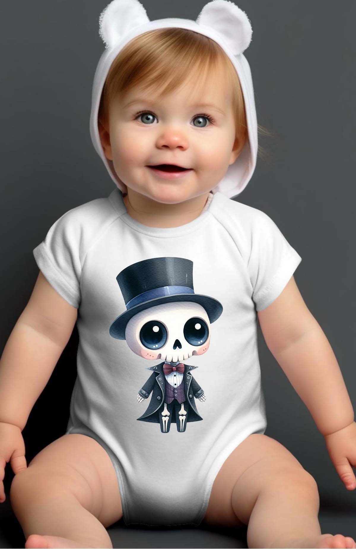 Grossiste I.A.L.D FRANCE - Squelette Chibi - Body bébé Garçon