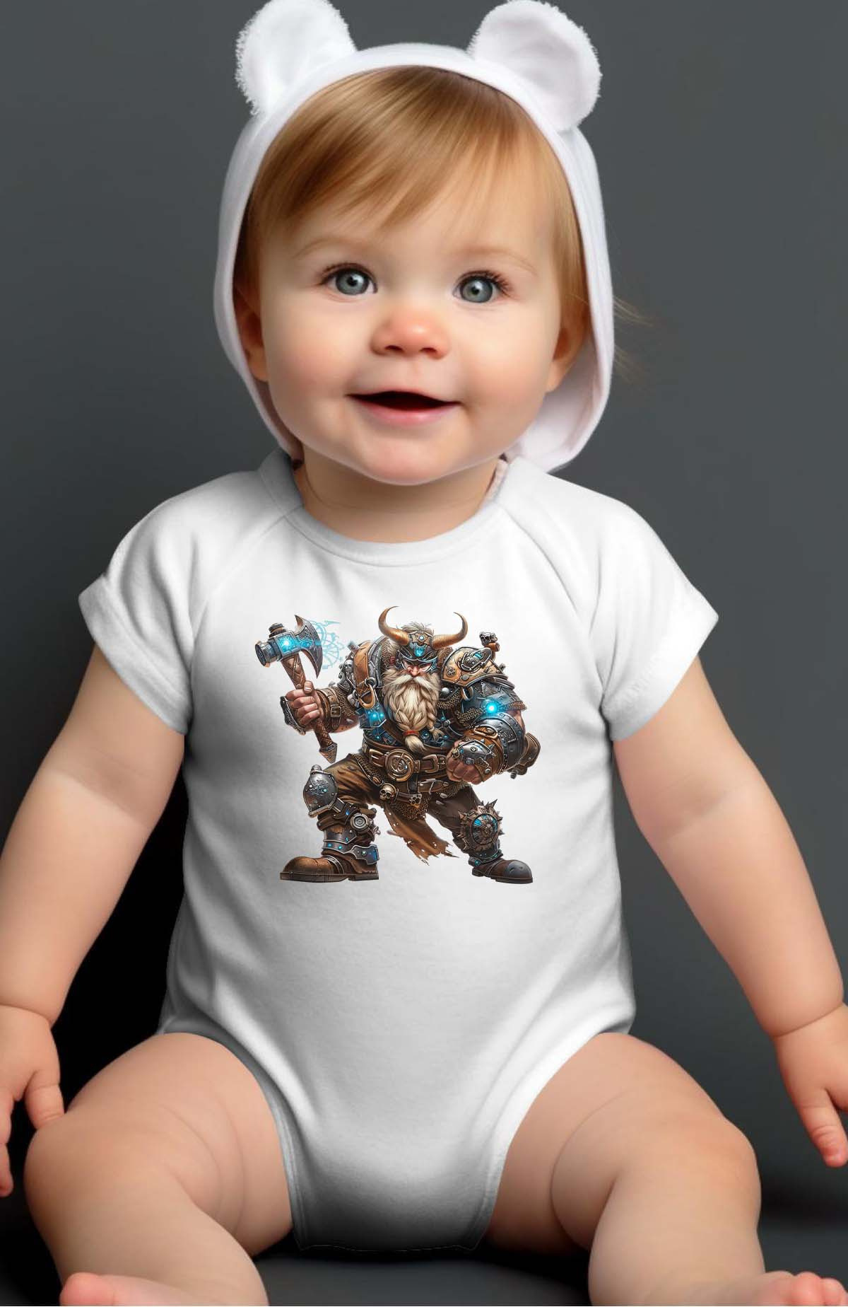 Wholesaler I.A.L.D FRANCE - Viking geant - Baby Boy Bodysuit